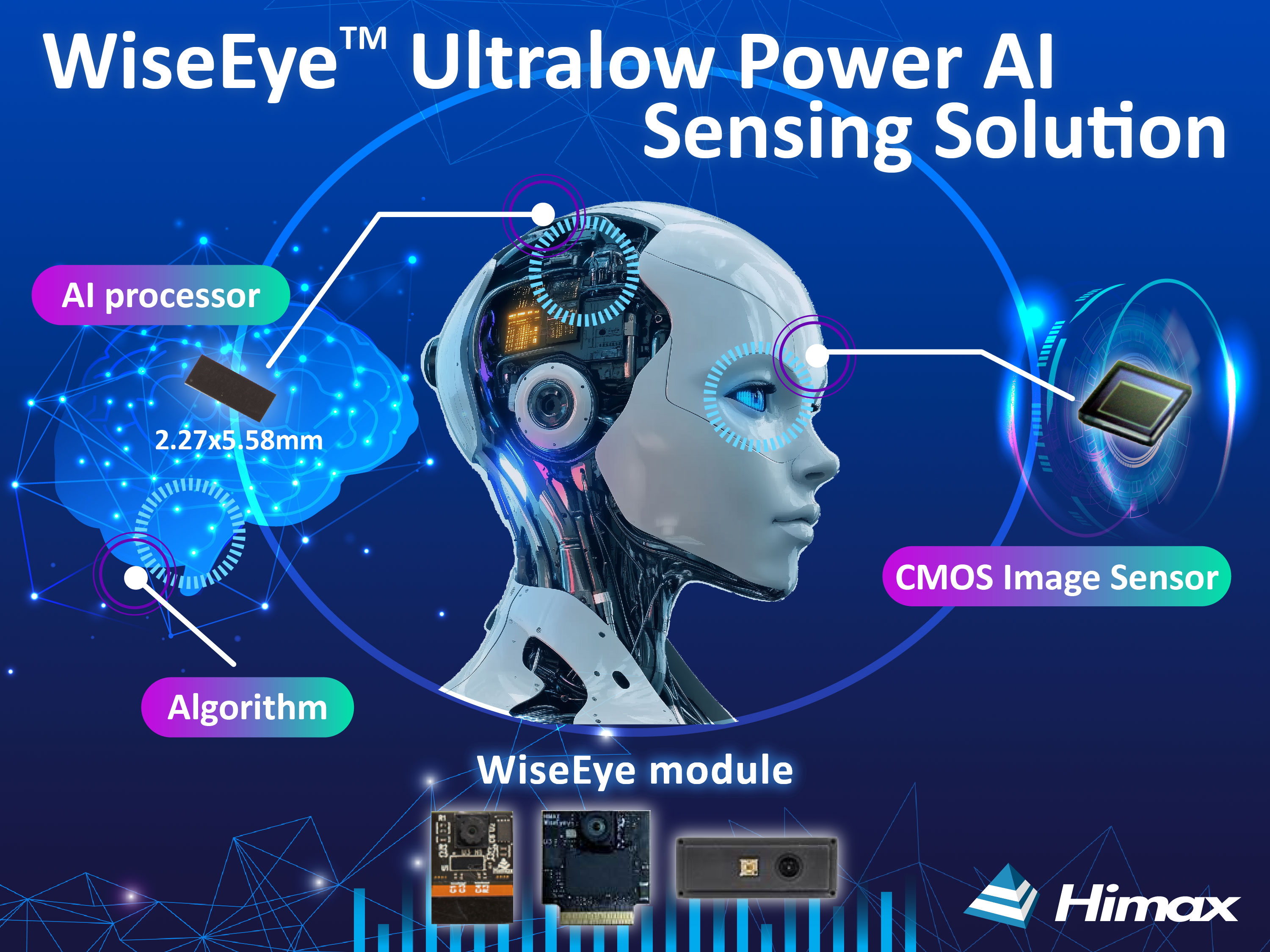 WiseEye Ultralow Power AI Sensing Solution