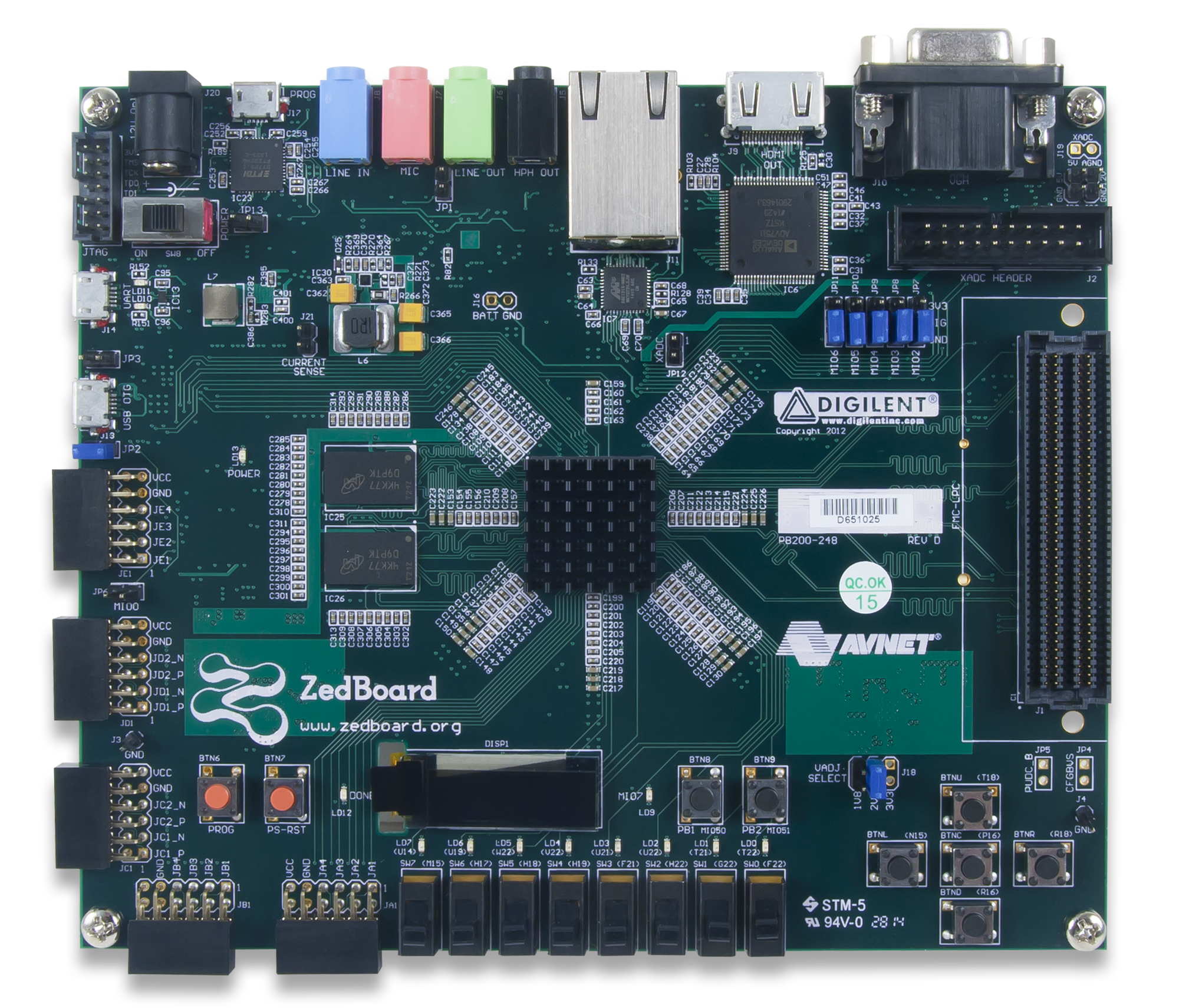  ZedBoard：Xilinx Zynq-7000 ARM/FPGA 開發板