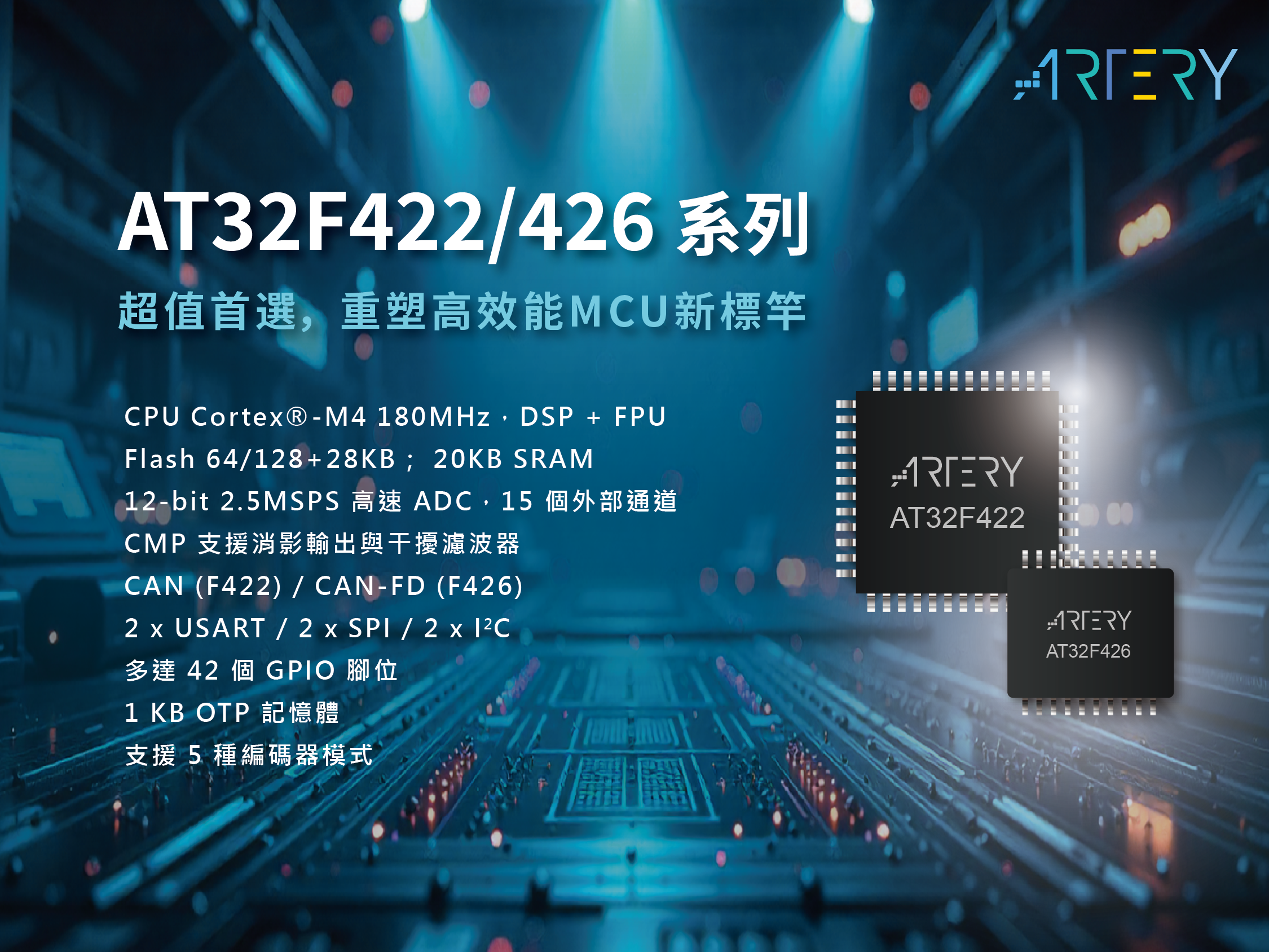 AT32F422/426 系列 MCU