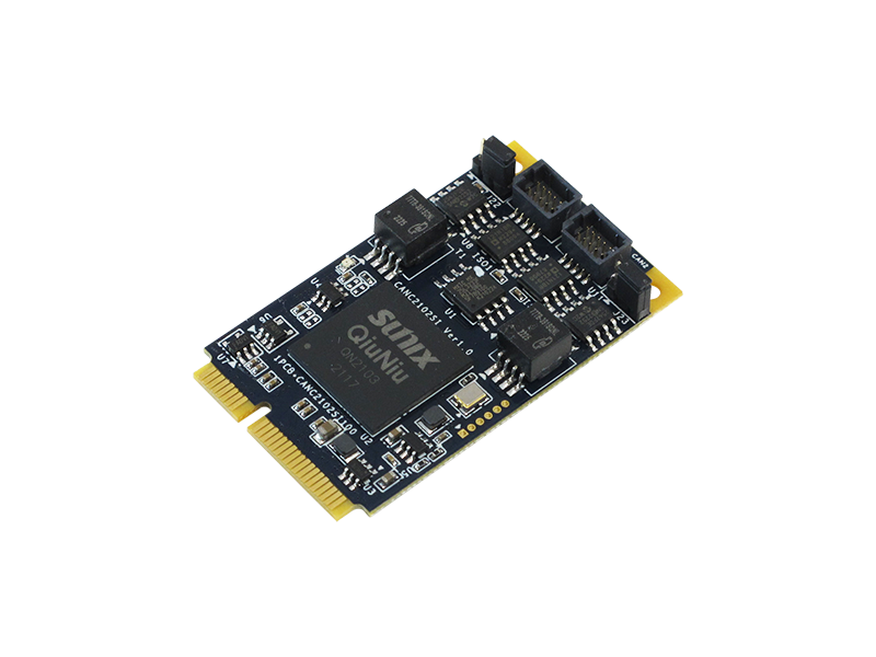 CAN-C2102SI Mini PCIe 兩通道 CAN FD 通訊卡 內建突波與隔離保護