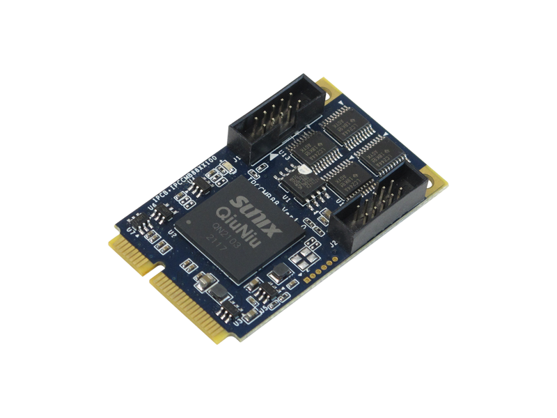 IPC-C4884I 工業級 Mini PCIe I/O控制通訊卡 8+8通道隔離數位輸入/輸出
