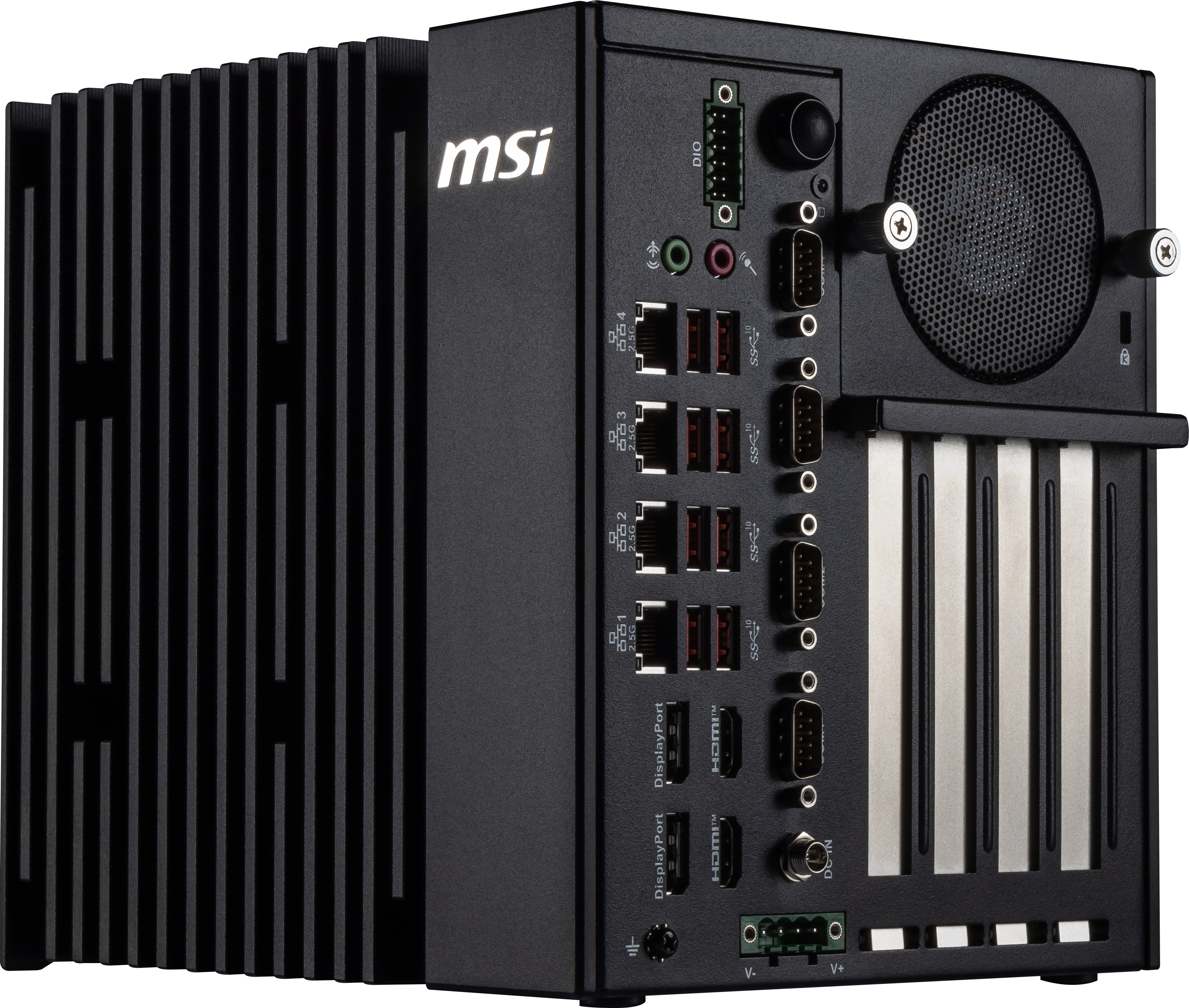 MS C910 高效能無風扇工業電腦專為嚴苛環境而設計